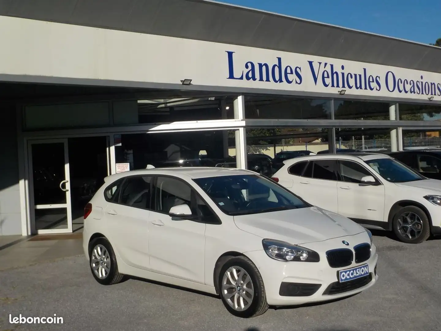 BMW 218 serie (f45) 218d luxury bva8 Blanc - 1