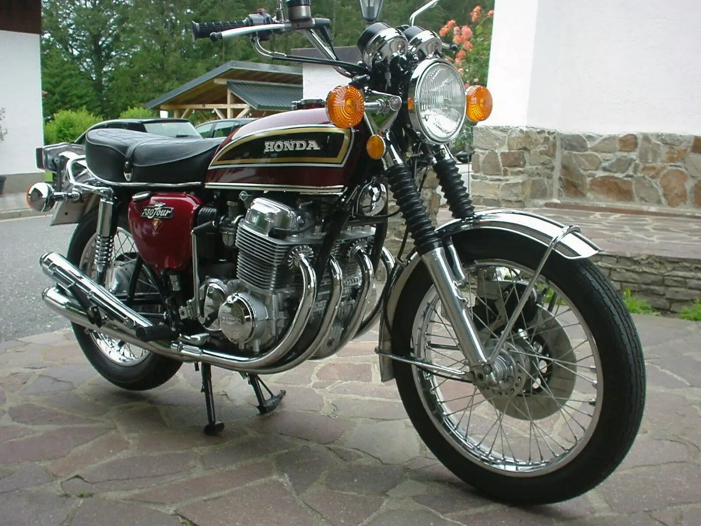 Honda CB 750 Four K6 100% Original nur 417 km wie neu Roşu - 2