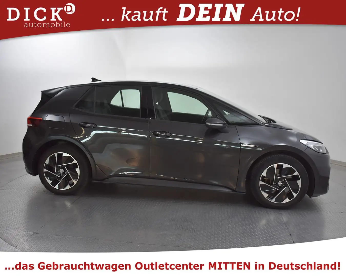 Volkswagen ID.3 Pro Performance NAVI+LED+SHZ+DAB+PDC+ACC+20 Grau - 2