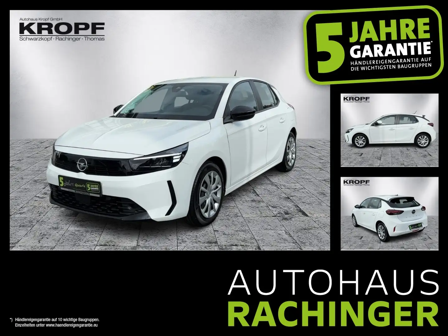 Opel Corsa F 1.2 Blanc - 1