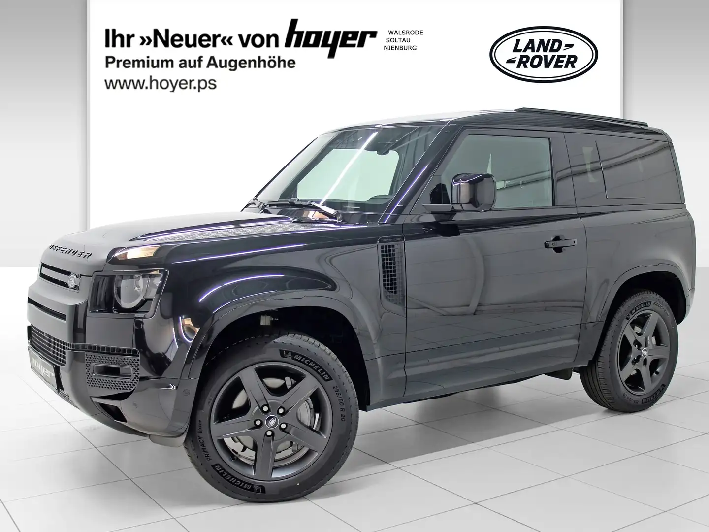 Land Rover Defender 90 D300 X-Dynamic SE AHK  DAB LED RFK Schwarz - 2
