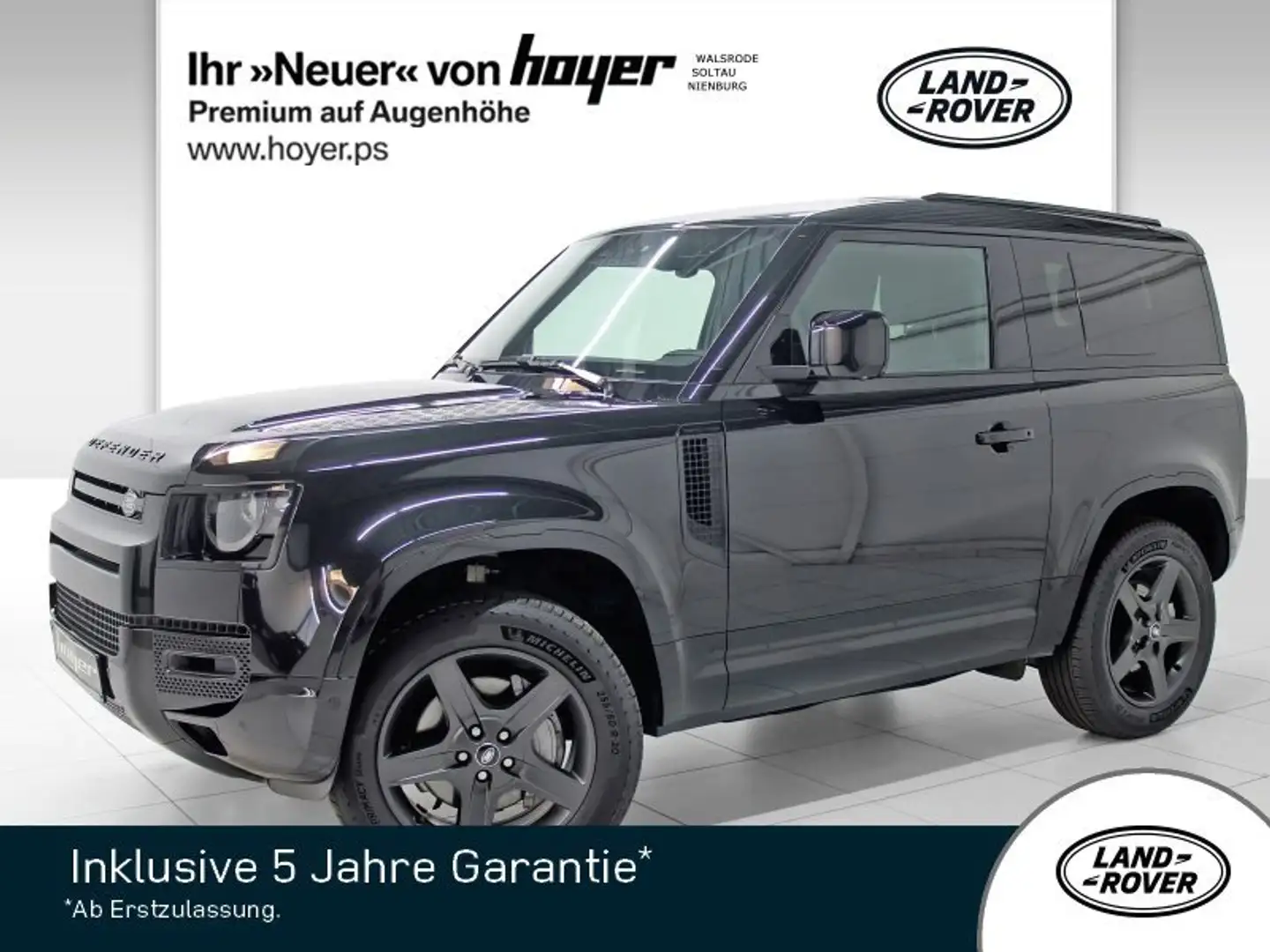 Land Rover Defender 90 D300 X-Dynamic SE AHK  DAB LED RFK Schwarz - 1