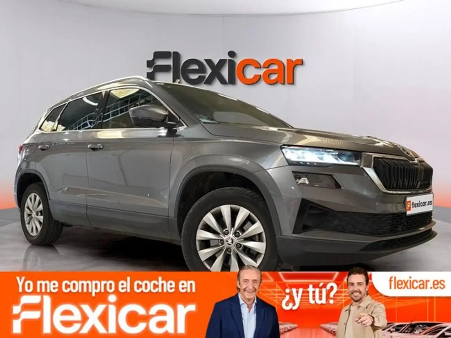 Skoda Karoq 1.5 TSI Selection ACT DSG 110KW Gris - 1