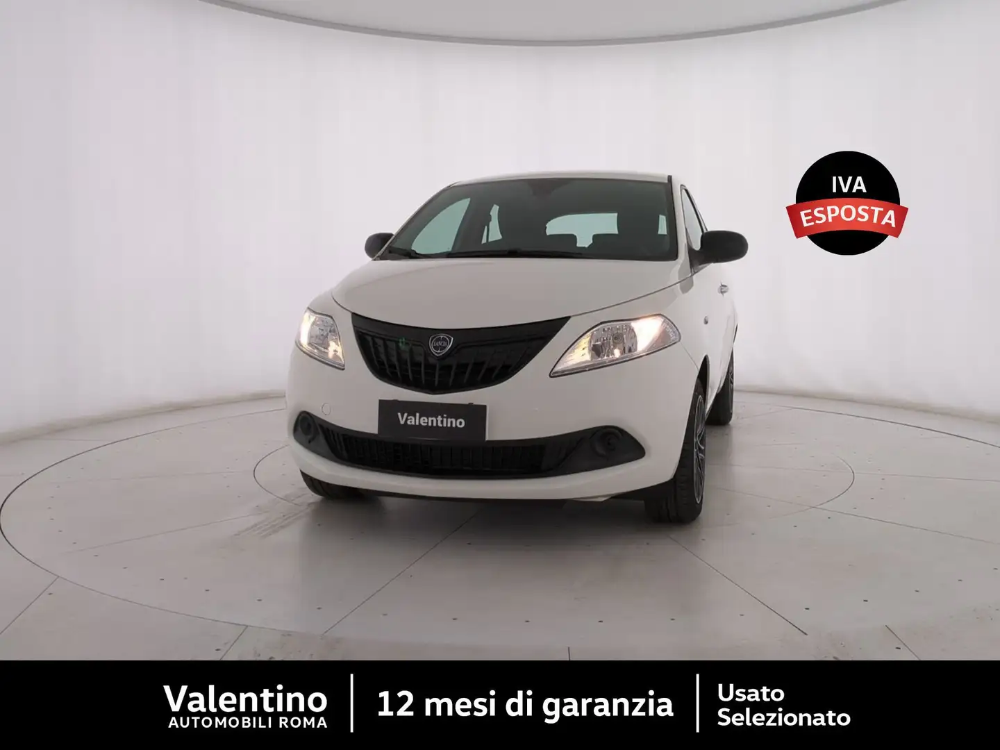 Lancia Ypsilon 1.0 FireFly 5 porte S&S Hybrid Silver Plus Bianco - 1