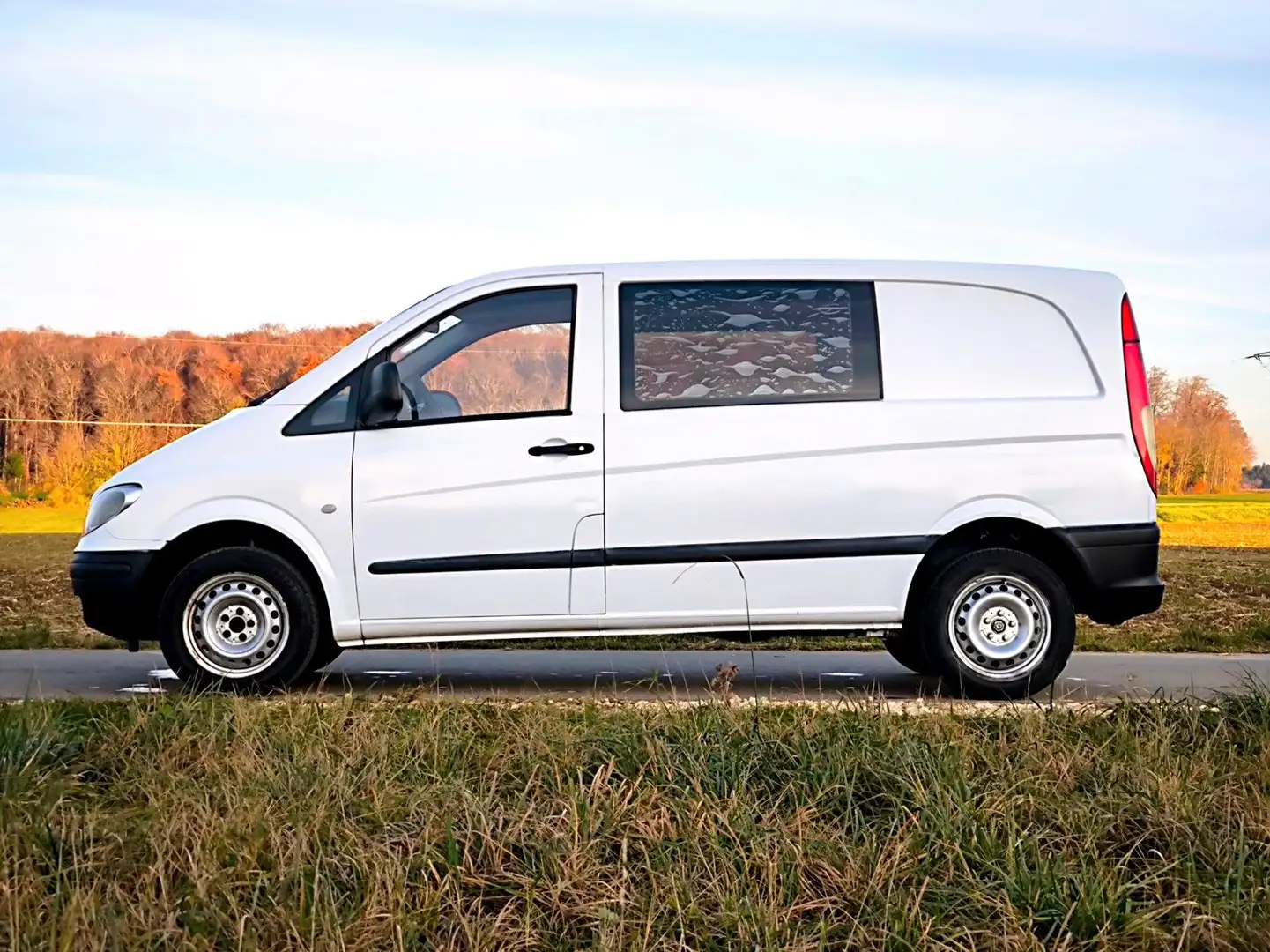 Mercedes-Benz Vito 109 CDI *TÜV NEU* *KD NEU* *AHK* Blanc - 2