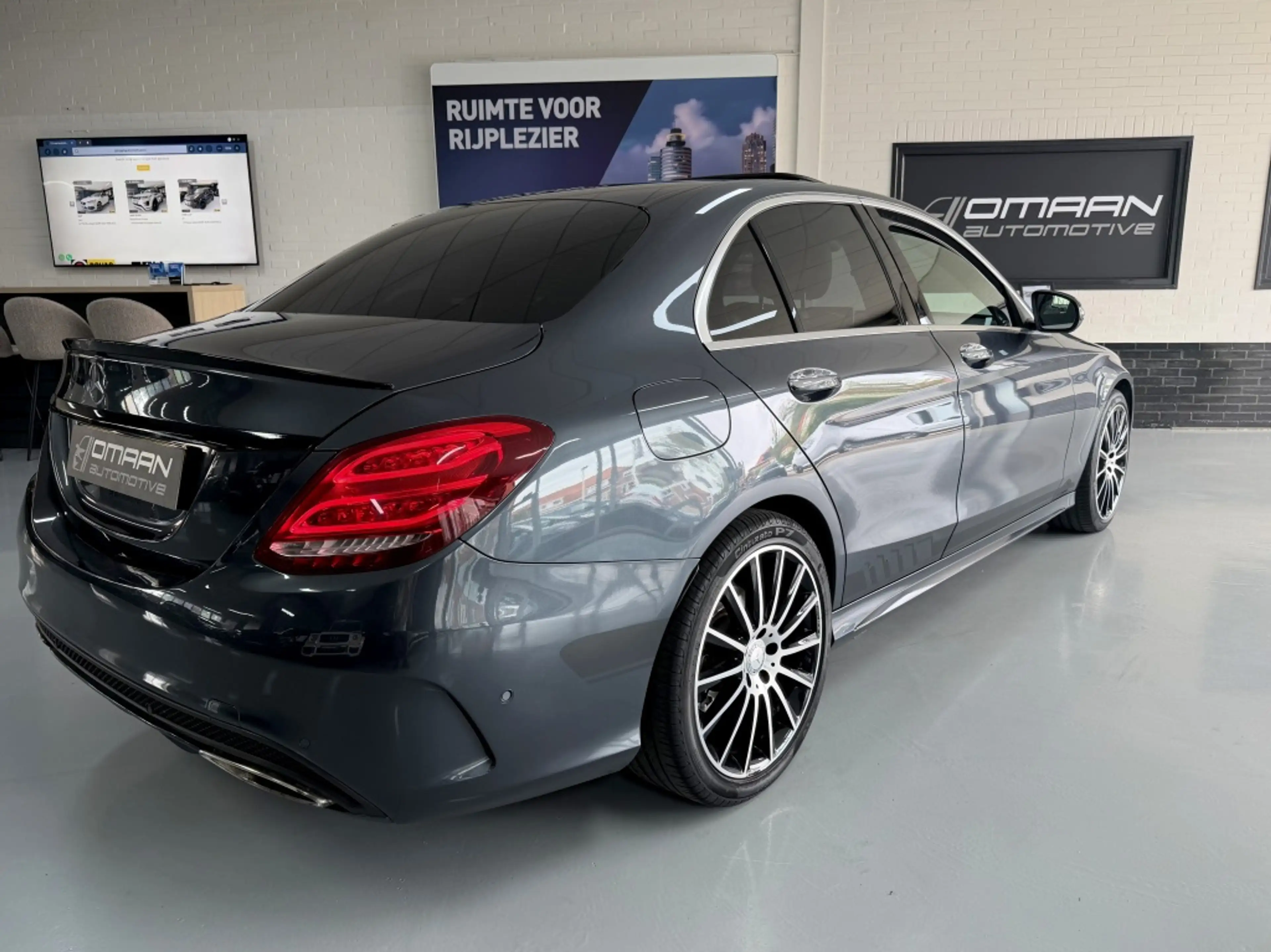 Mercedes-Benz C 200 C200 AMG 184PK AUT KEYLESS SCHUIFDAK LEER — photo 3