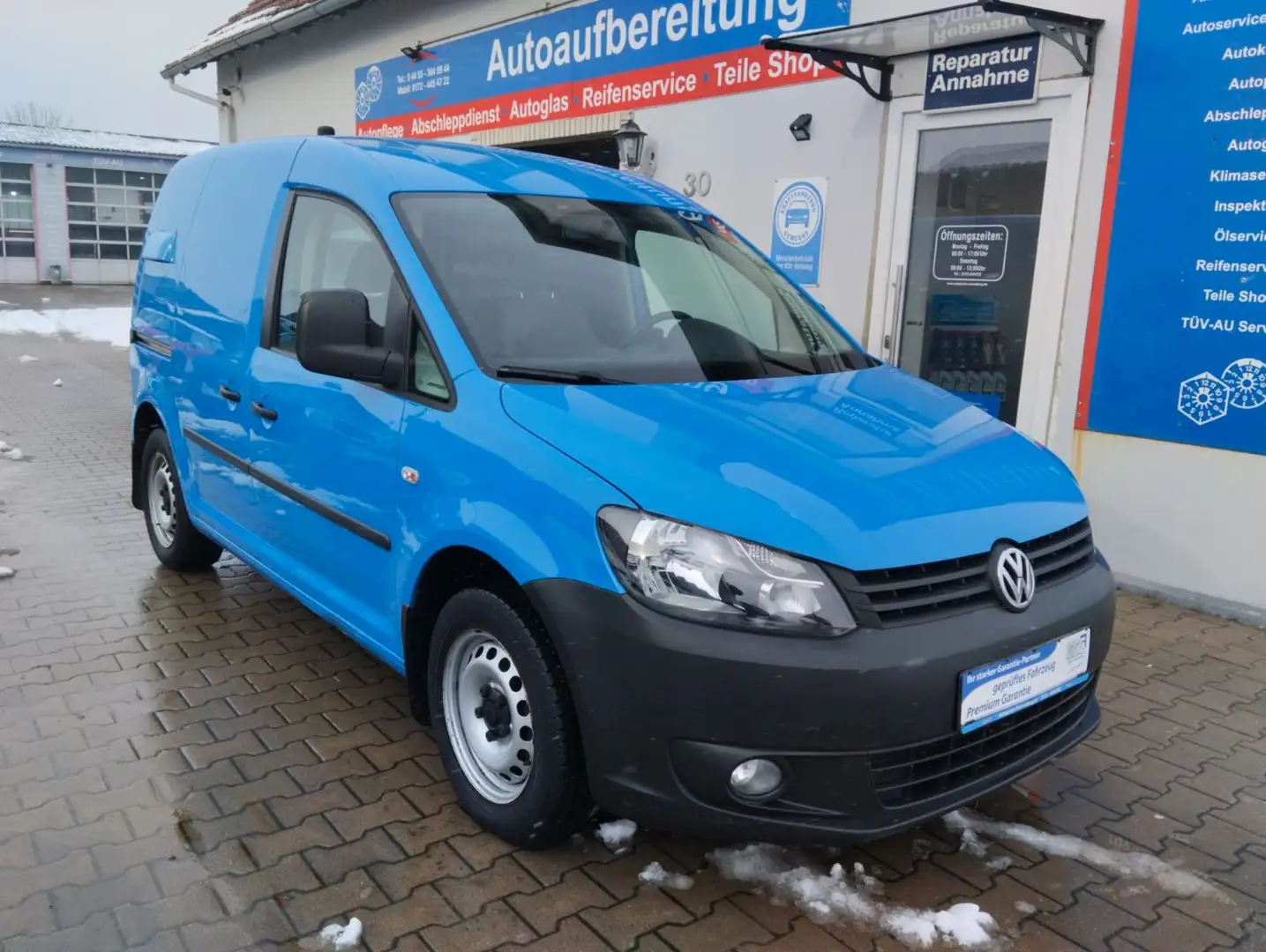 Volkswagen Caddy Kasten EcoFuel CNG Erdgas Blau - 1