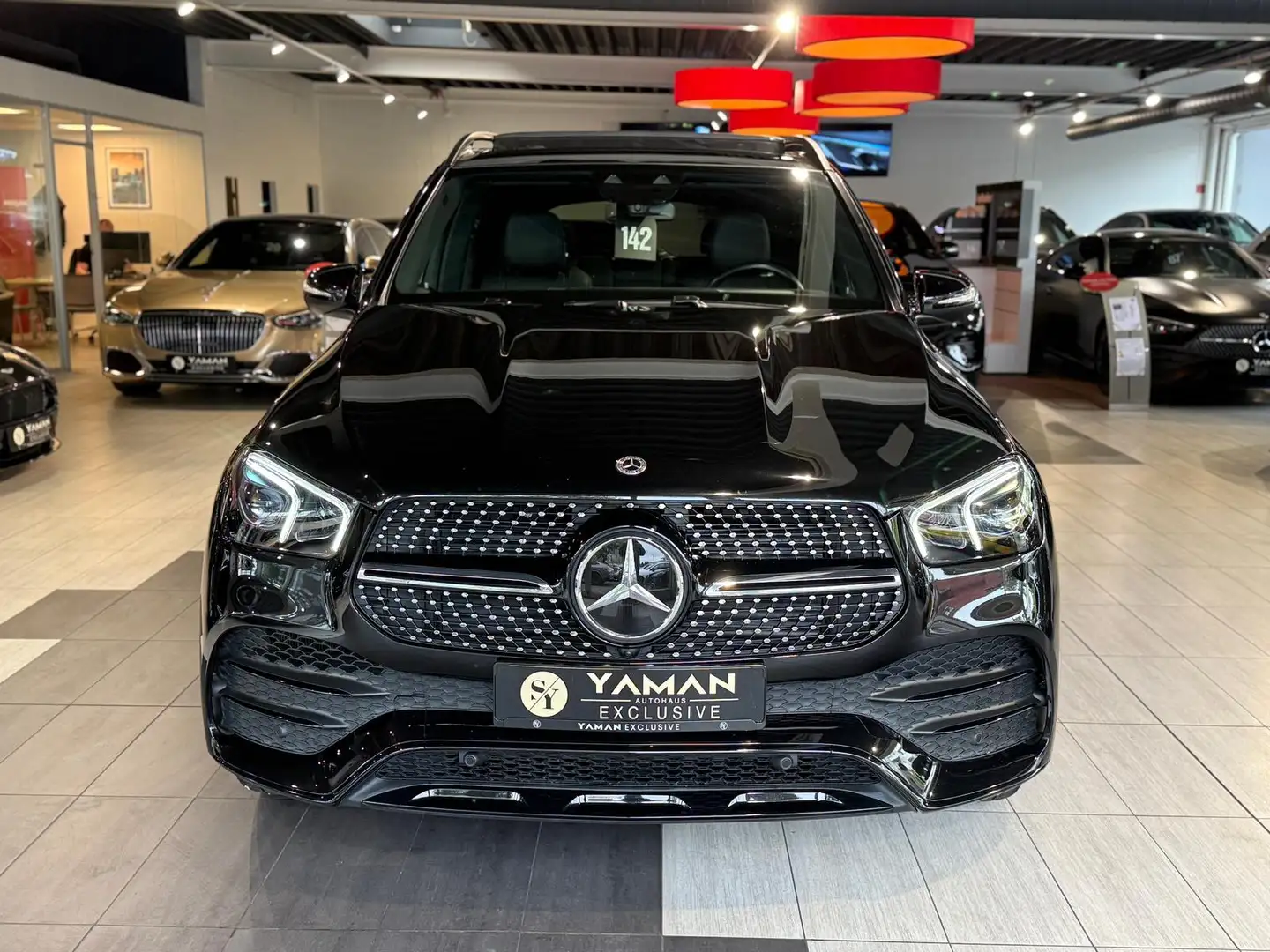 Mercedes-Benz GLE 400 d 4M*AMG*Pano*HuD*360°Keyl*Burm*SitzKlima Schwarz - 2