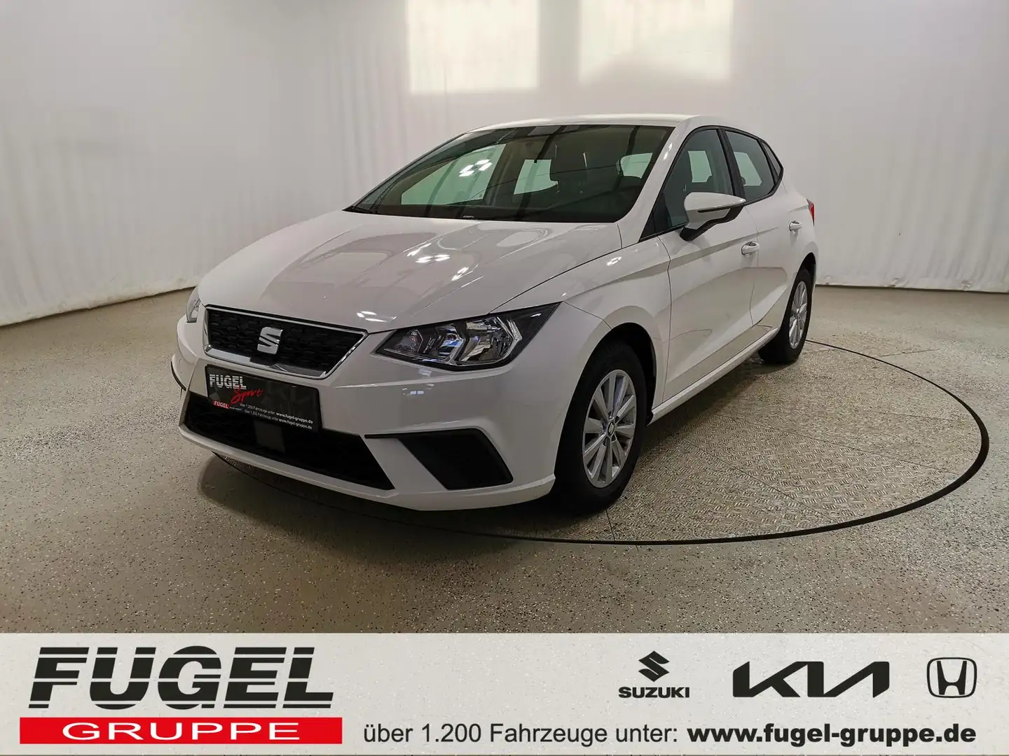 SEAT Ibiza 1.0 MPI Style Navi|Klima Weiß - 1