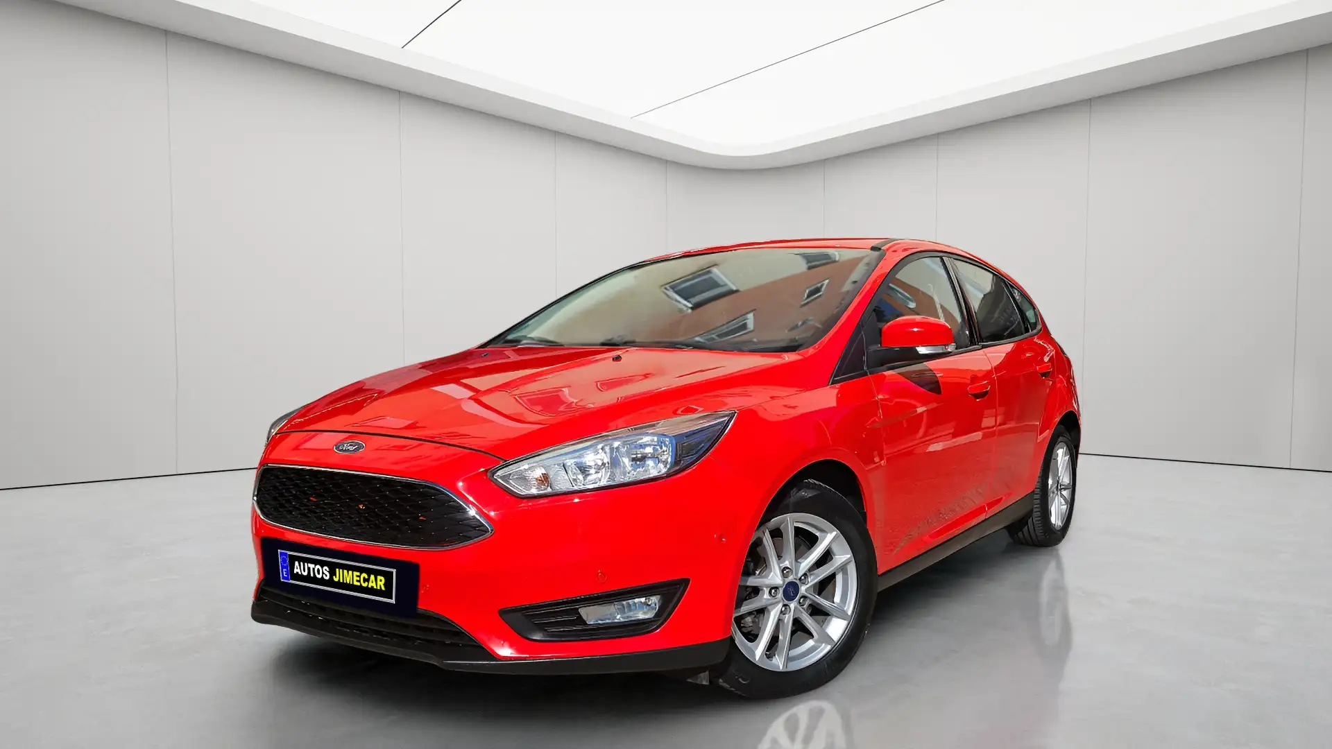 Ford Focus 1.6TDCi Titanium 115 Rojo - 1