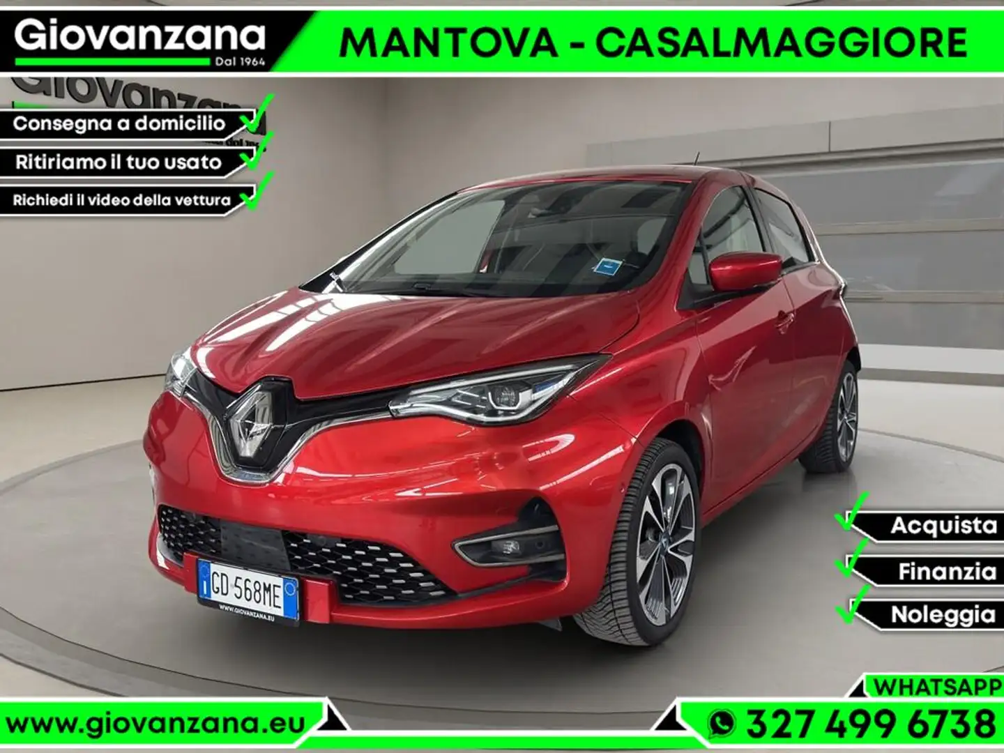 Renault ZOE Intens R135 Rosso - 1
