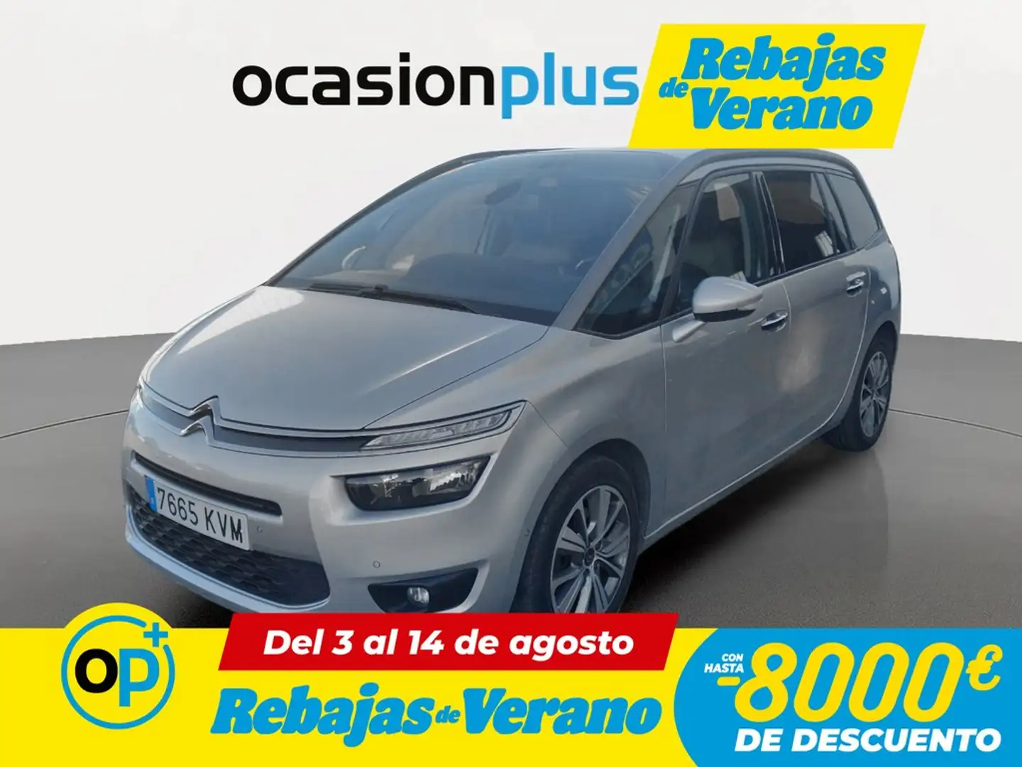 Citroen C4 Grand Picasso 2.0HDI Exclusive 150 Gris - 1