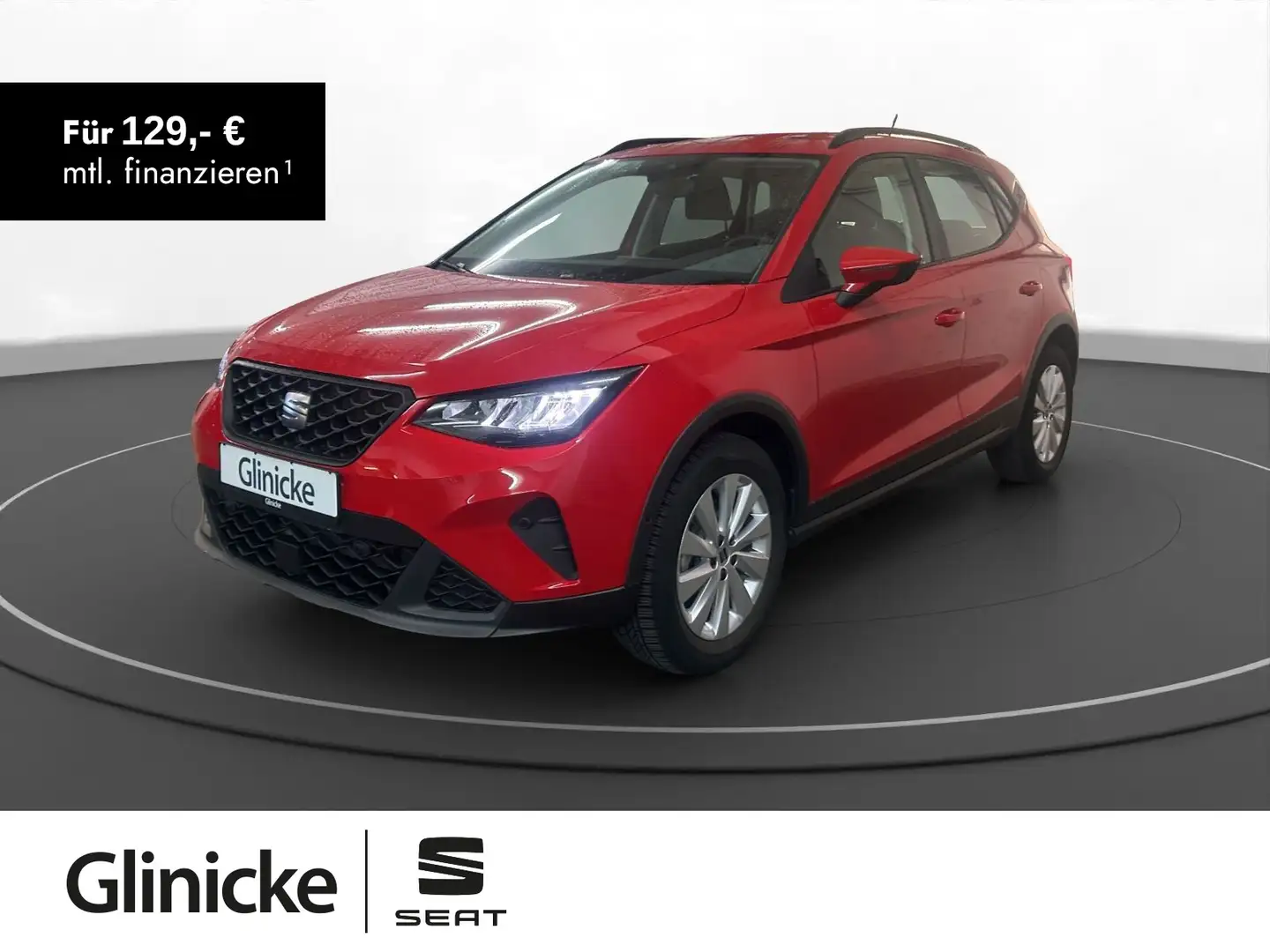 SEAT Arona 1.0 TSI Style LED LM 16" PDC+RFK Full Link Rojo - 1