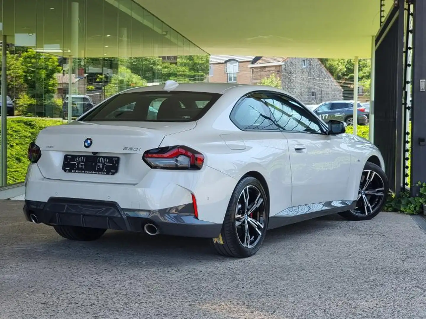 BMW 220 i coupé Blanc - 2