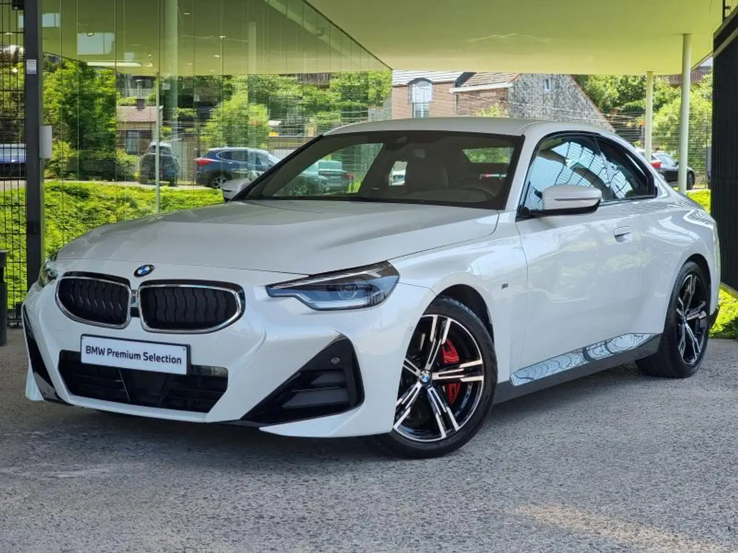 BMW 220 i coupé Blanc - 1