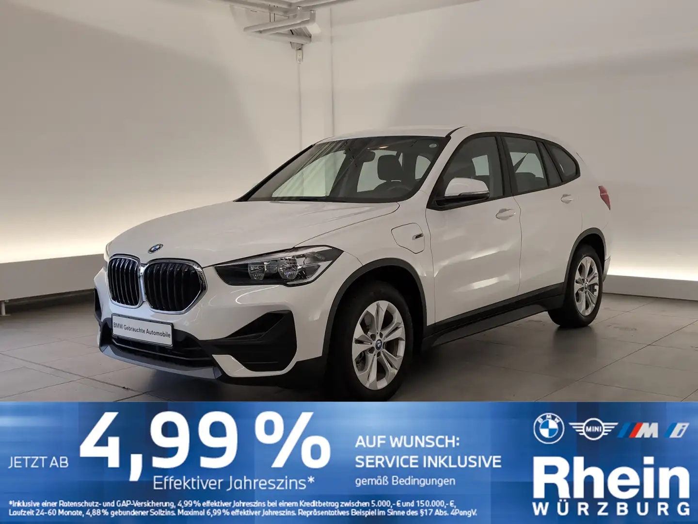BMW X1 xDrive25e Advantage DAB/Lordose/SHZ DAB/Lordose/SH Weiß - 1