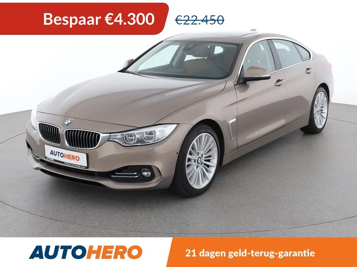 BMW 428 428i Gran Coupé Geel - 1