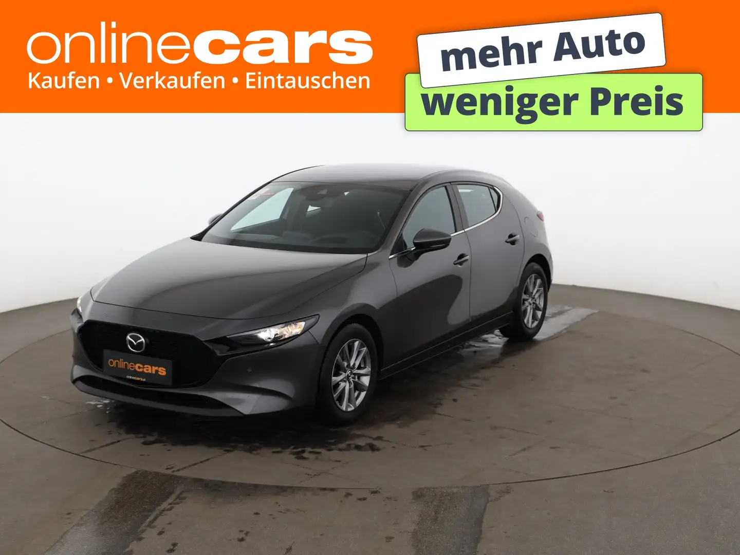 Mazda 3 1.8 SKYACTIV-D Selection LED HEAD-UP RADAR NAVI Grau - 1