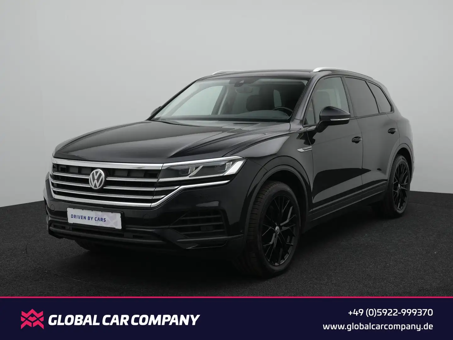 Volkswagen Touareg 4Motion 3.0 V6 TDI,ACC,LUFT,AHK,LEDER, Schwarz - 1
