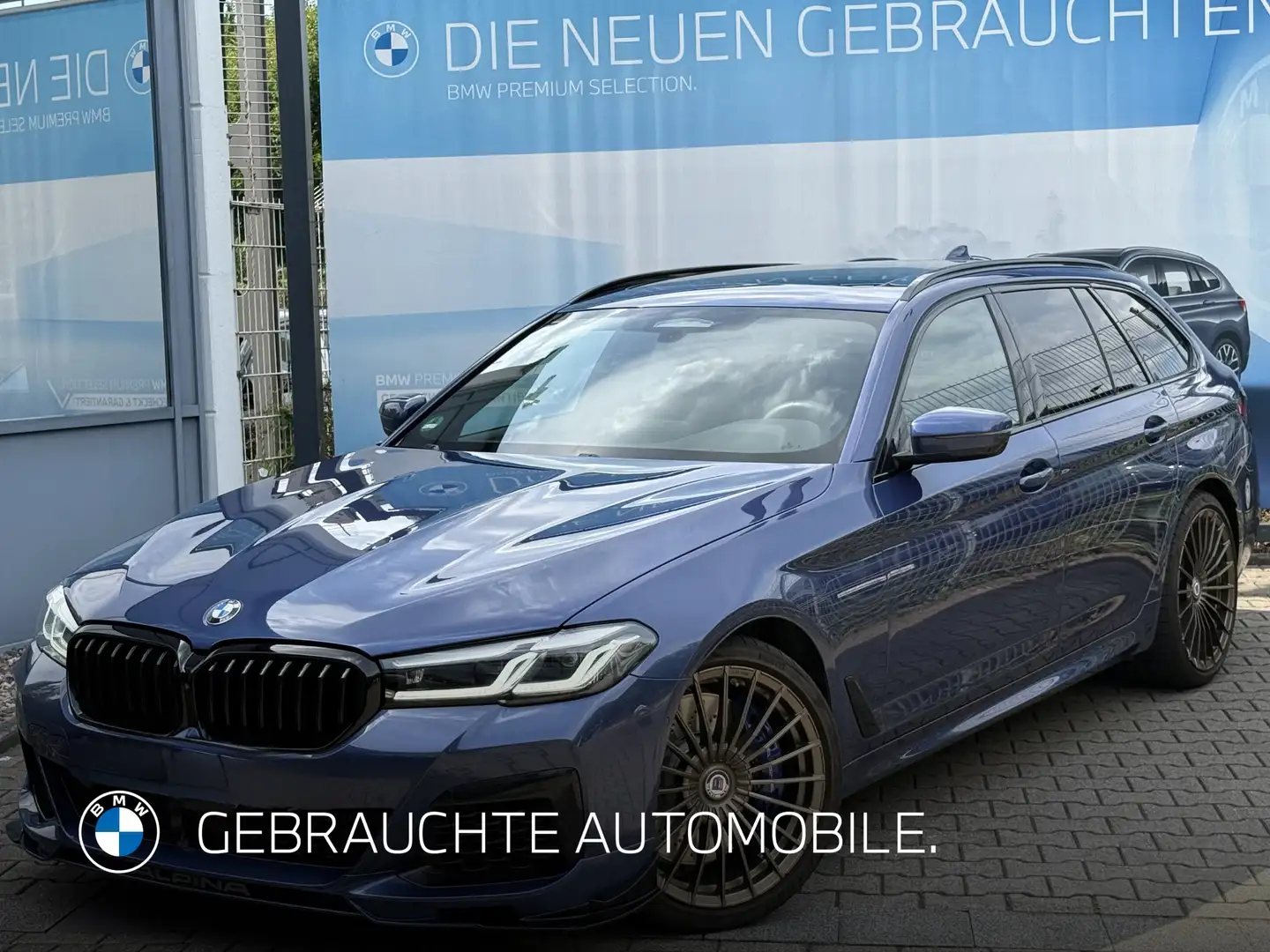 Alpina B5 GT xDrive Pano AHK h&k LED ACC 360° Blu/Azzurro - 2