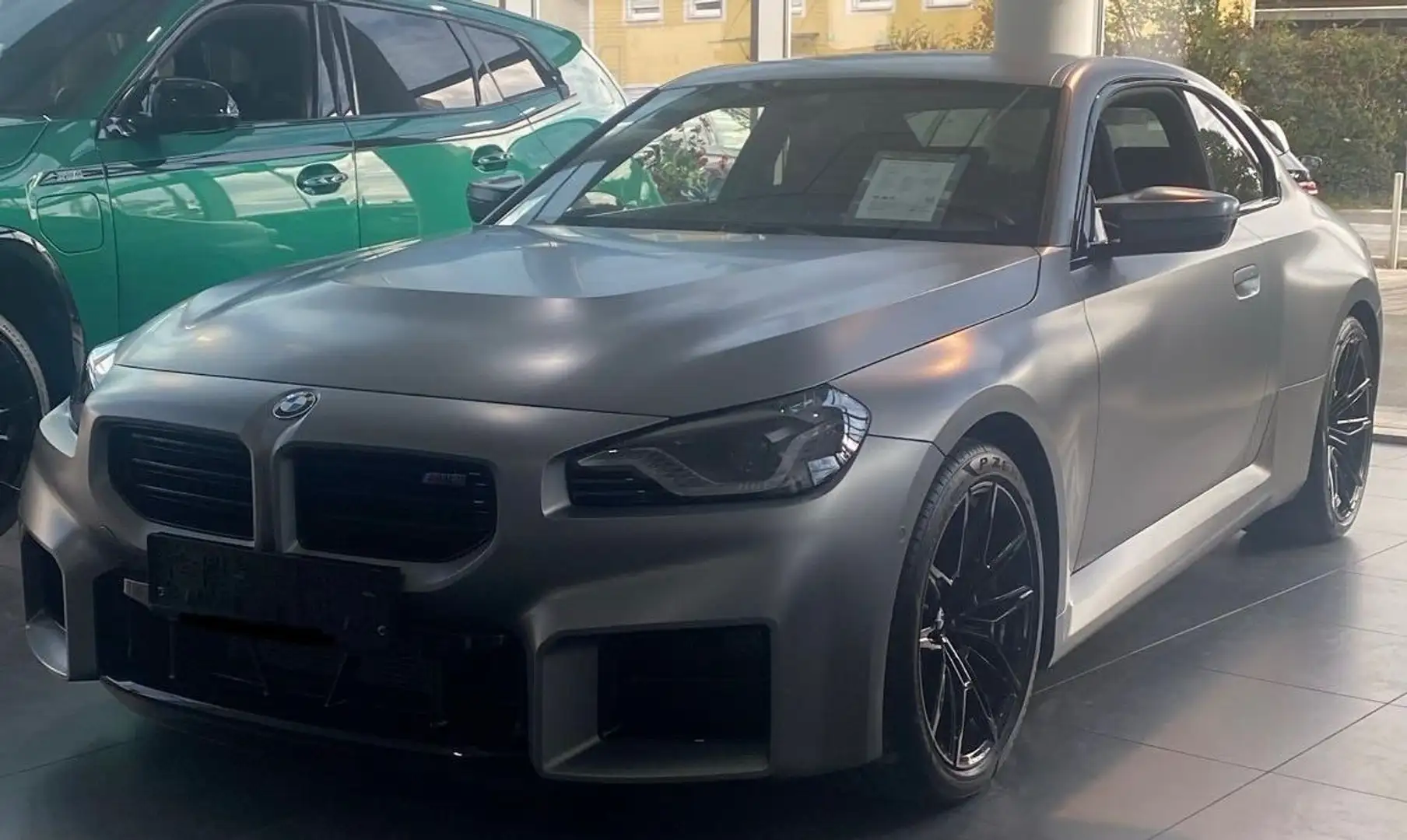 BMW M2 Coupe Frozen Grey Schalensitze H&K Grau - 1
