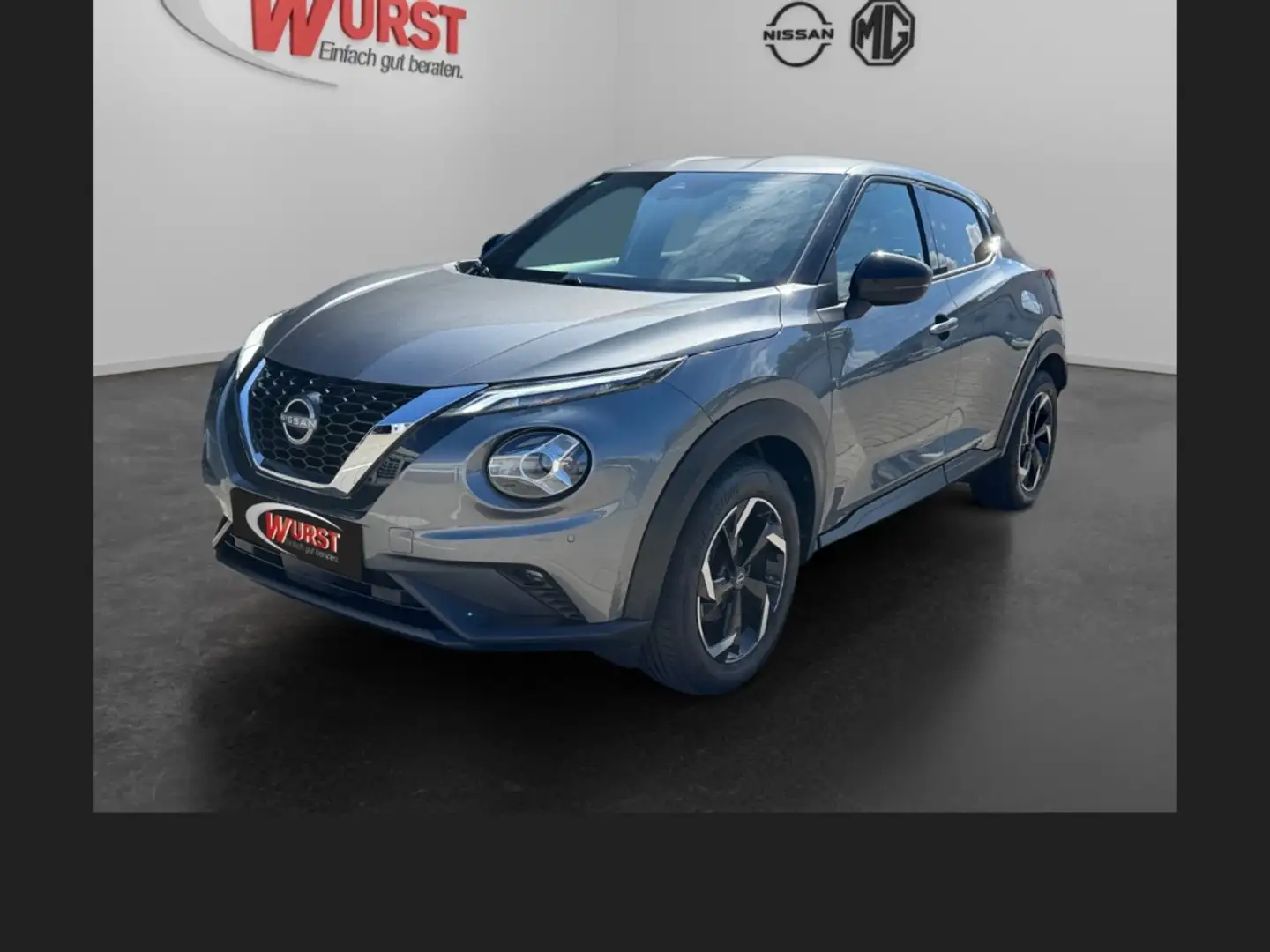 Nissan Juke N-Connecta 1.0 DIG-T Winter-Paket SHZ Kamera Klima Grau - 1