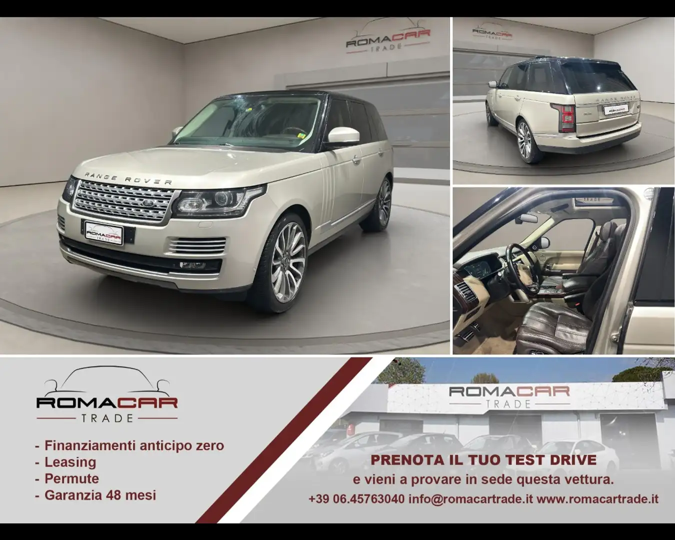 Land Rover Range Rover 4ªserie - Range Rover 3.0 TDV6 Autobiography Grau - 1