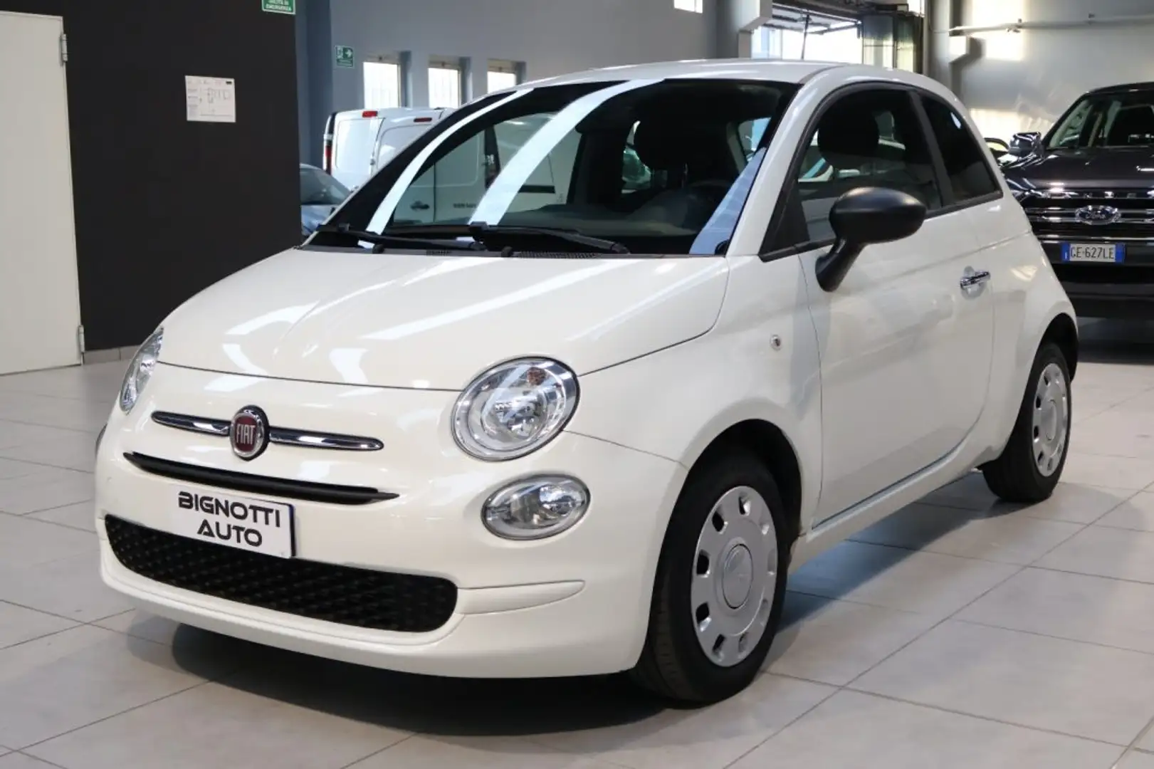 Fiat 500 1.0 Hybrid - POPP Blanc - 1
