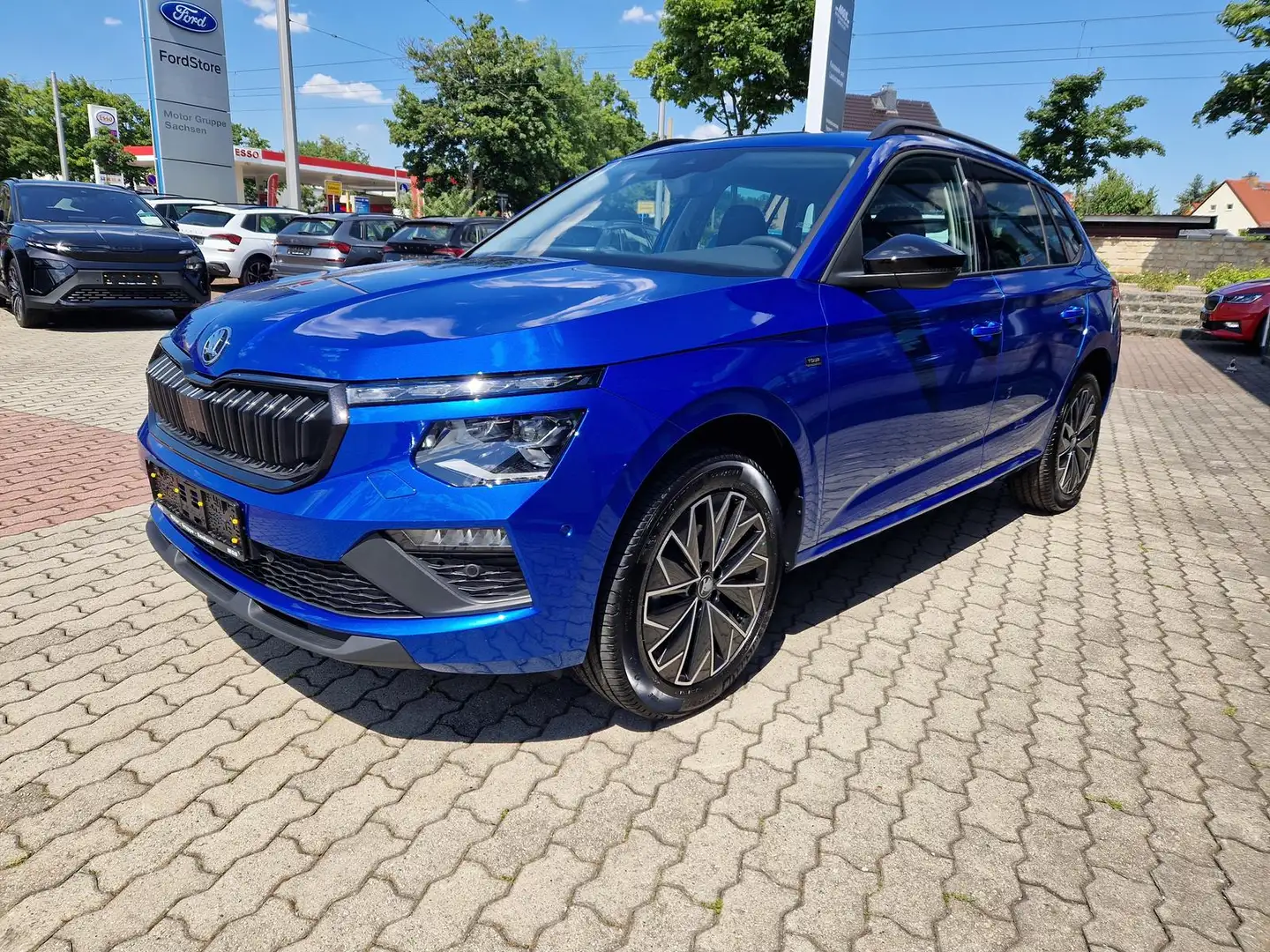 Skoda Kamiq 1.0 TSI Tour #AHK Blau - 2