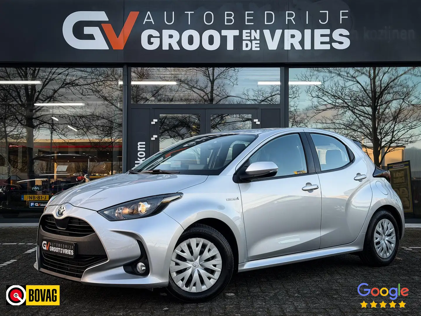 Toyota Yaris 1.5 Hybrid Active Stoel/stuurverwarming|Camera|Car Zilver - 1