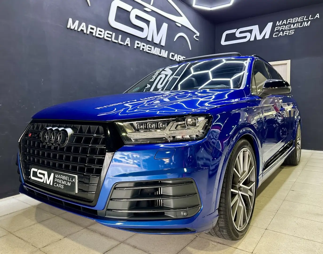 Audi SQ7 4.0 TDI quattro tiptronic Azul - 1