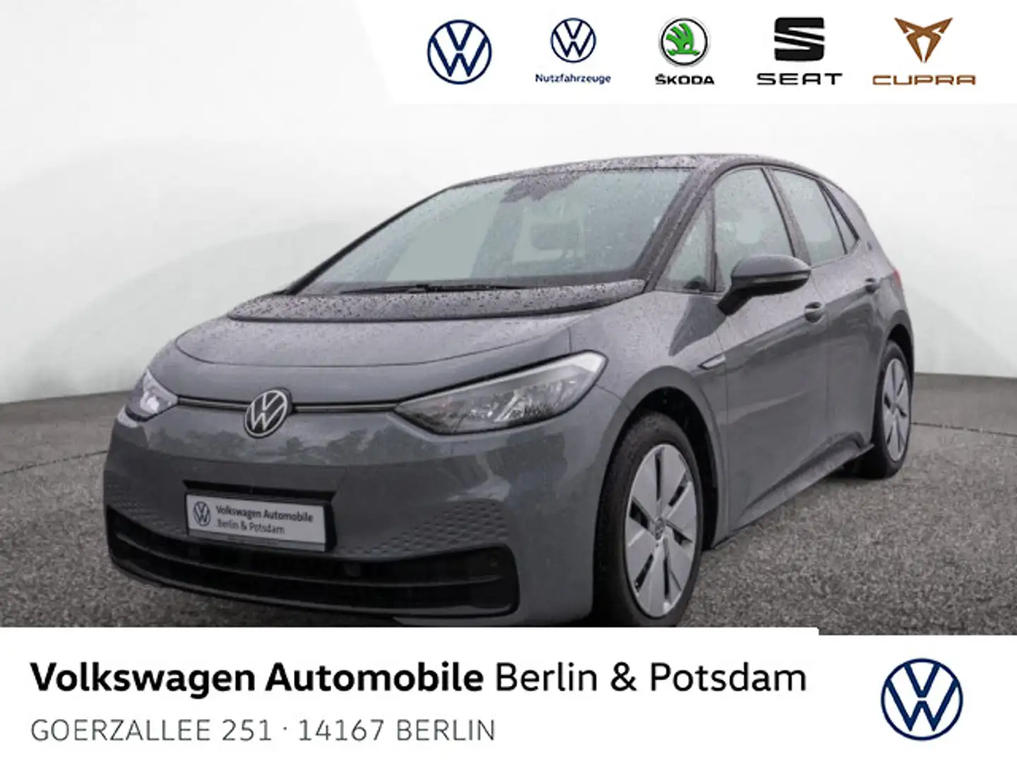 Volkswagen ID.3 Pro Performance Navi Klima ACC PDC LED Gris - 1