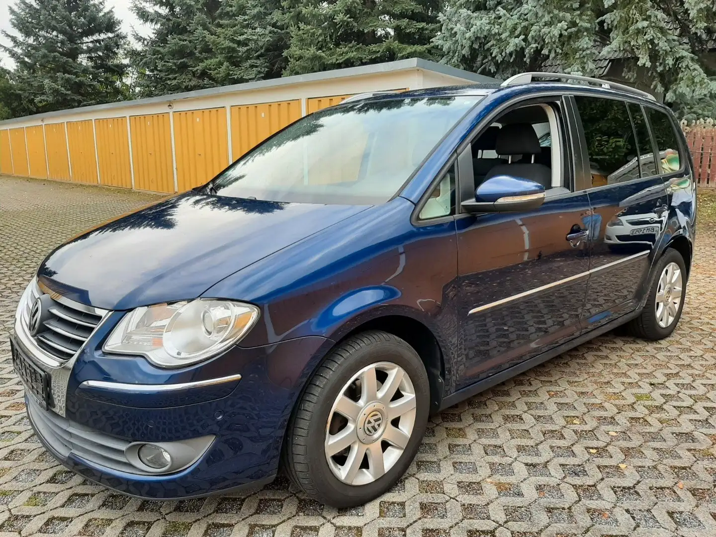 Volkswagen Touran 1.4 TSI Highline 1. Hand, VW Scheckheft Blauw - 1