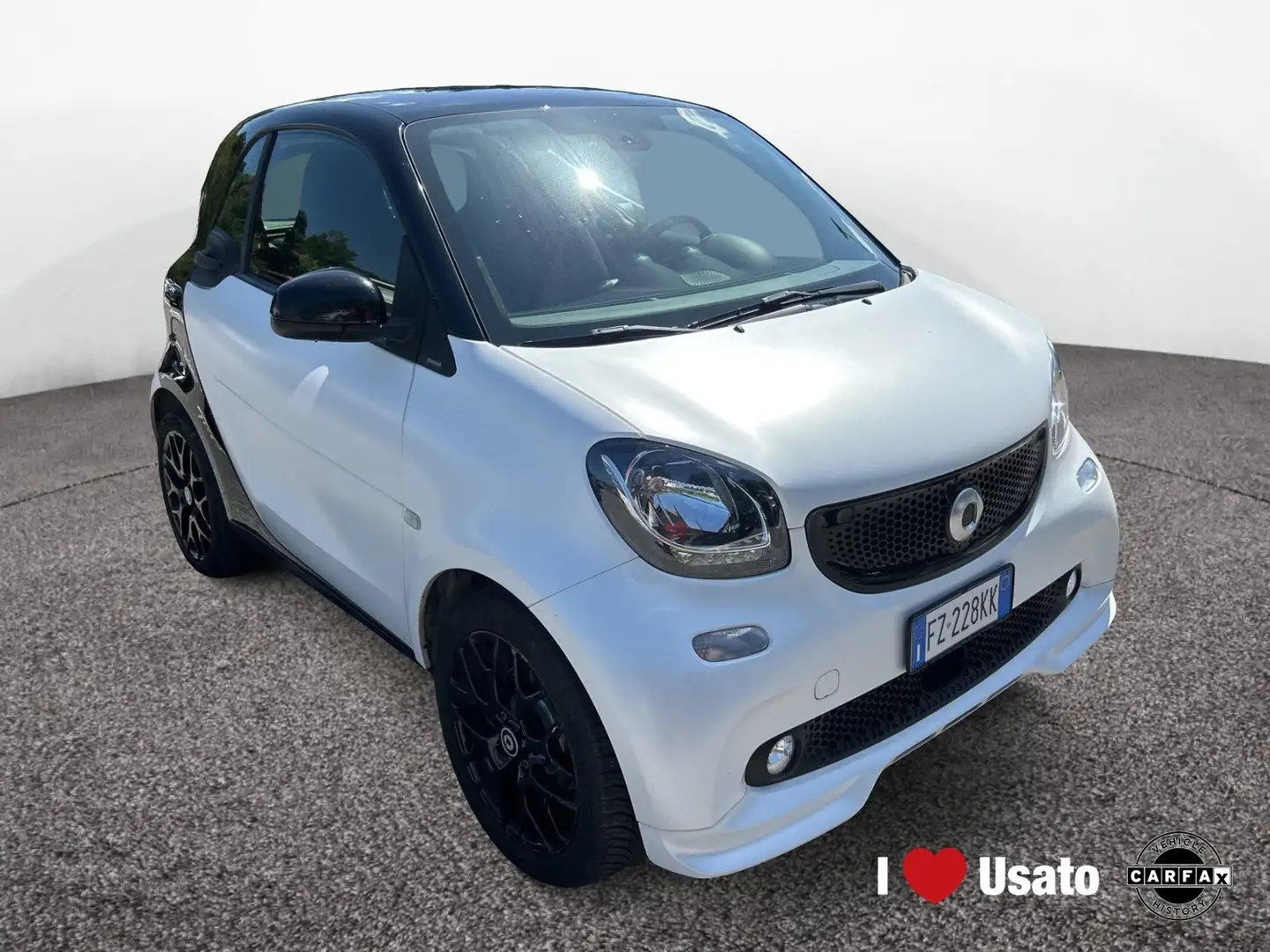 smart forTwo III 2015 0.9 t Superpassion 90cv twinamic Bianco - 2
