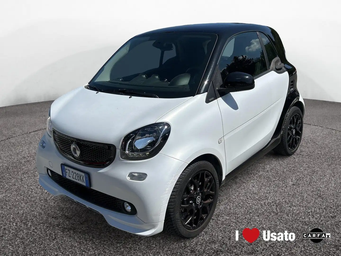 smart forTwo III 2015 0.9 t Superpassion 90cv twinamic Bianco - 1