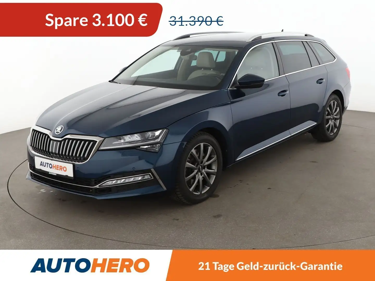 Skoda Superb 2.0 TSI Laurin & Klement 4x4 Aut. *LED*CANTON* Blau - 1
