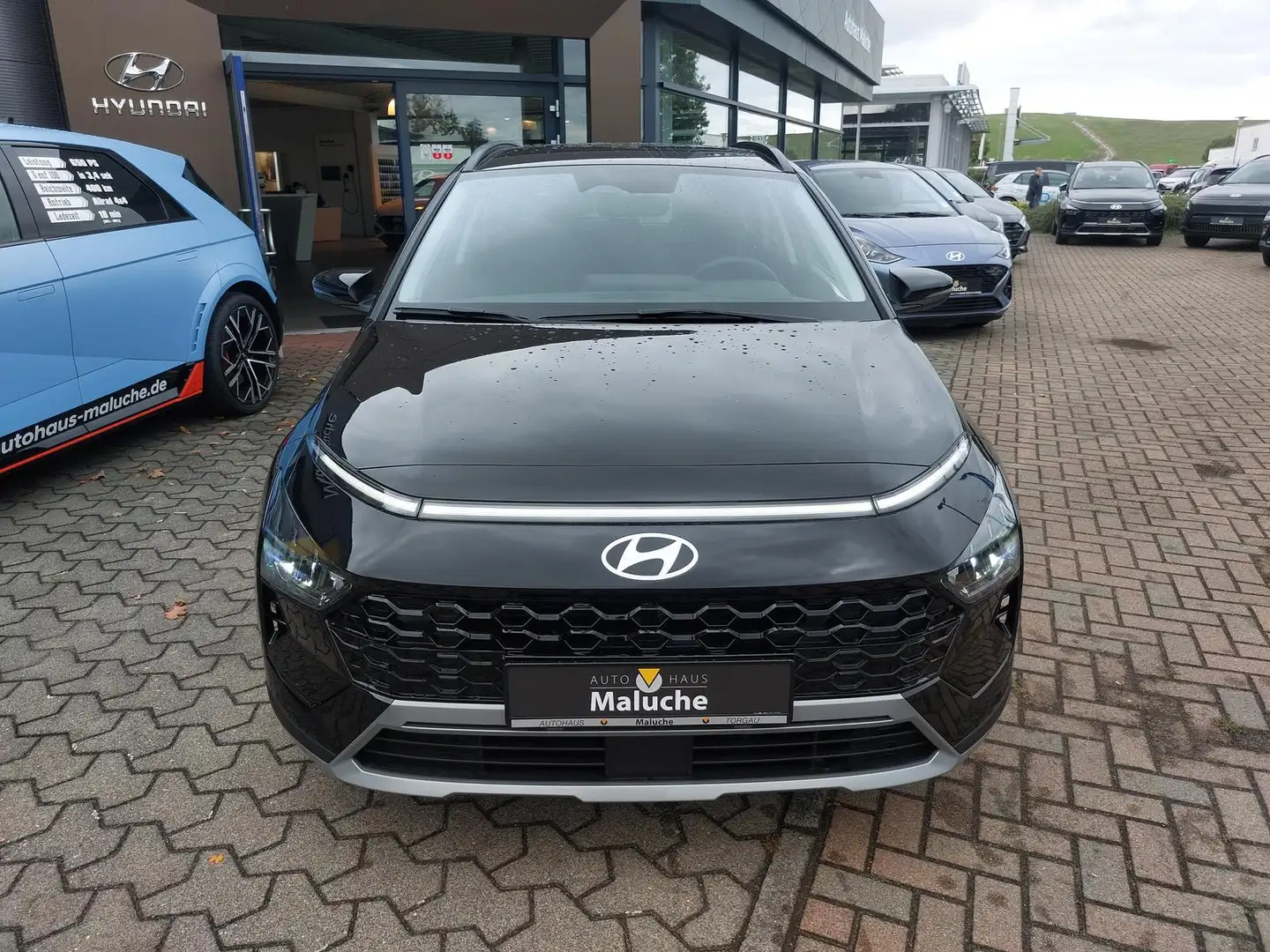 Hyundai BAYON 1.0 TGDI KAT Trend  Garantie bis 09.2029 Zwart - 2