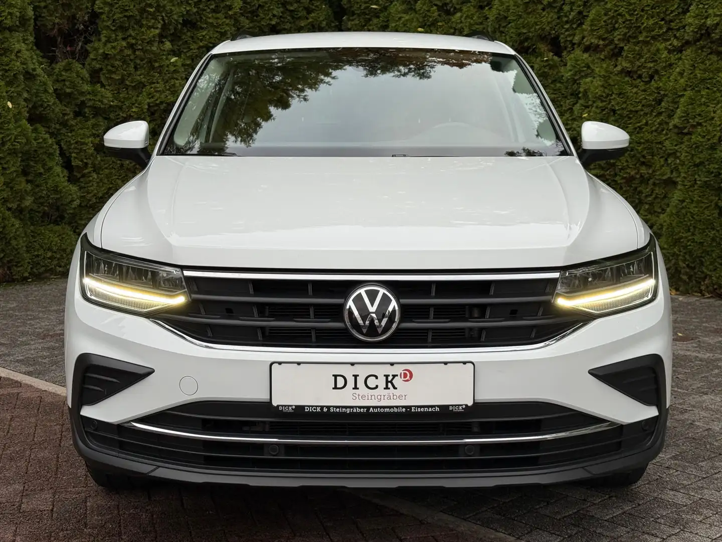 Volkswagen Tiguan 2.0 TDI DSG Life LED+NAVI+ACC+SHZ+KAM+DAB Weiß - 2