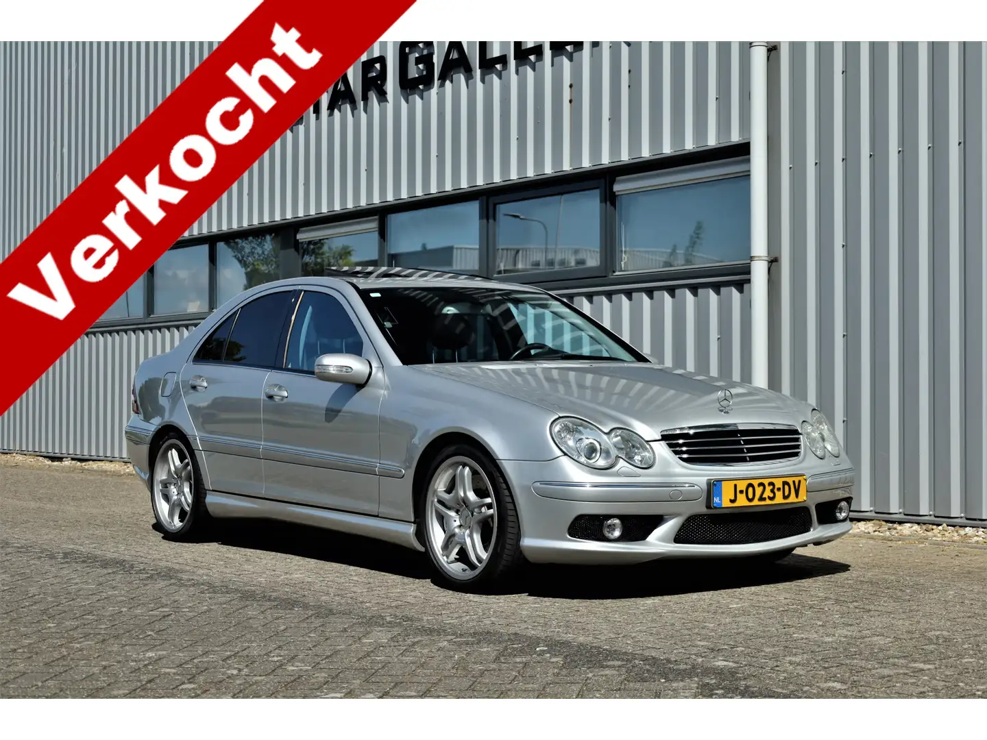 Mercedes-Benz C 55 AMG C 105652km BTW auto Silber - 1