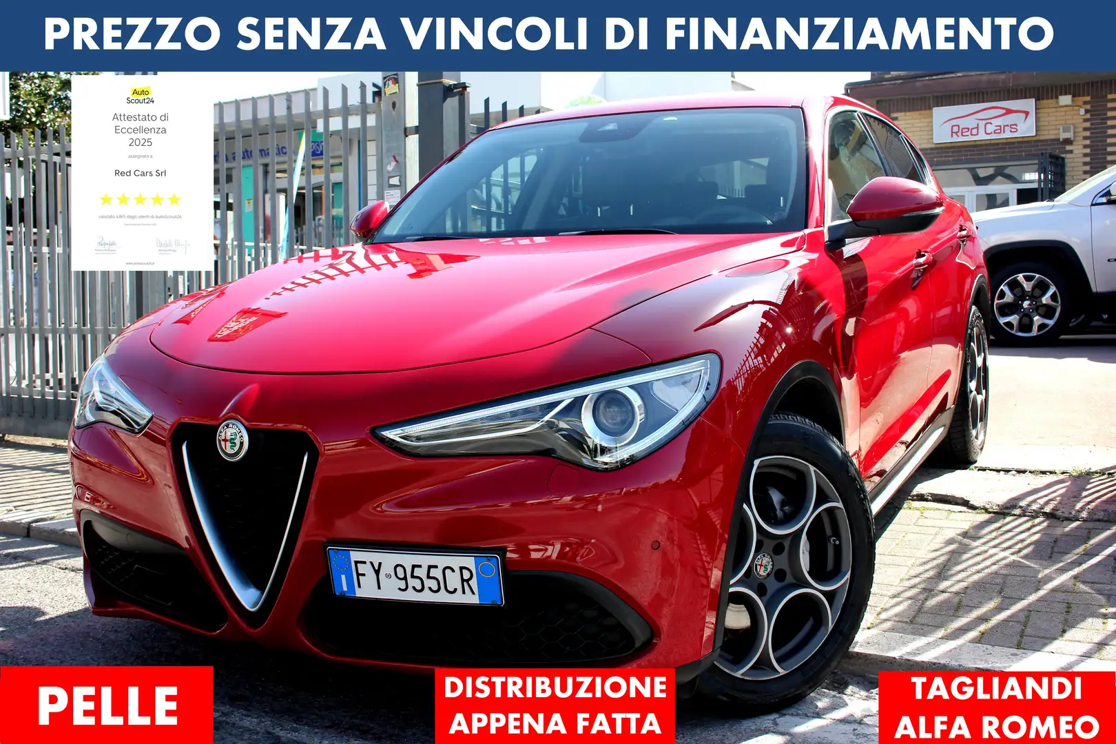 Alfa Romeo Stelvio SPORT-TECH 160CV*PREZZO VERO*CRONO TAGLIANDI - 1