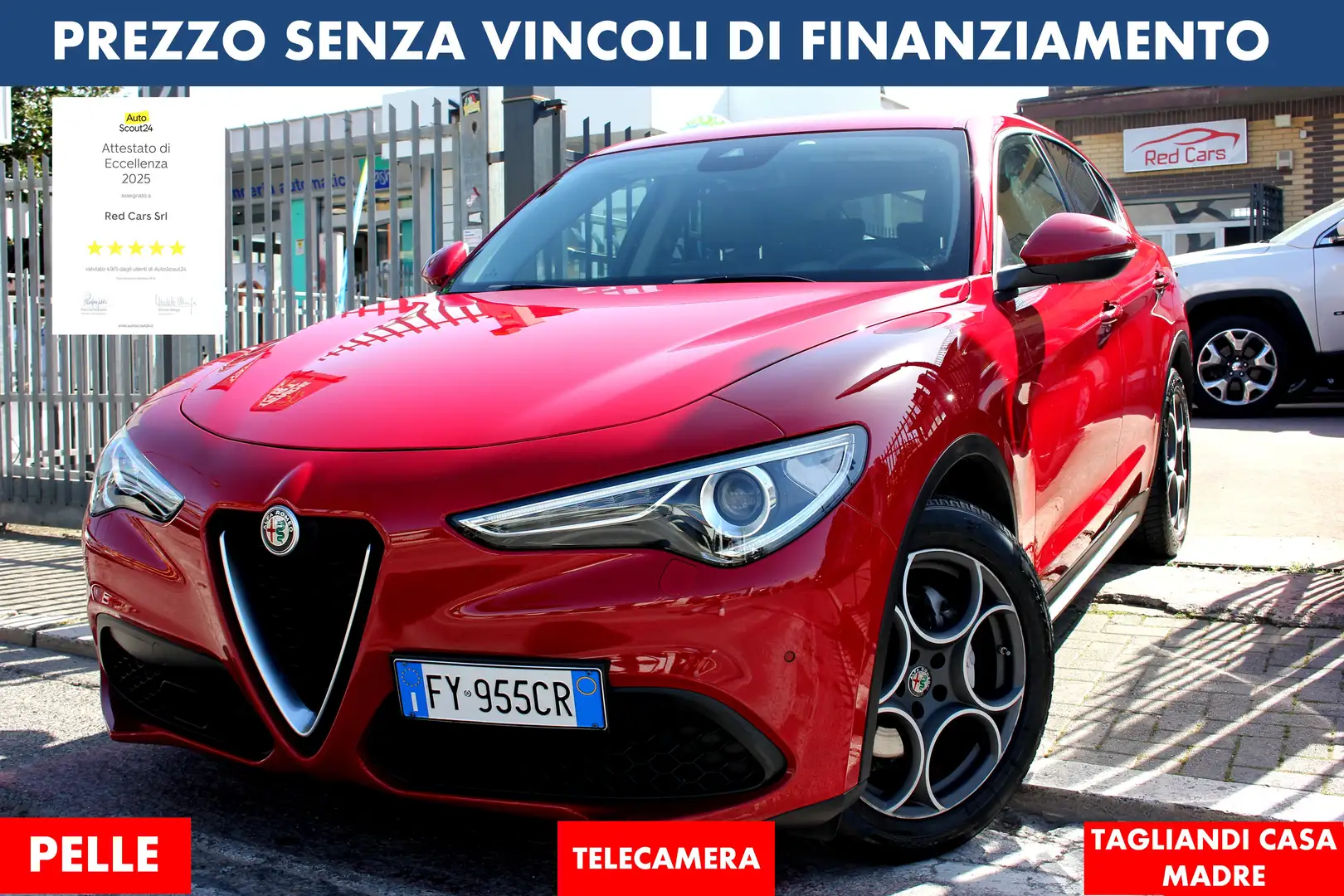 Alfa Romeo Stelvio SPORT-TECH 160CV*PREZZO VERO*CRONO TAGLIANDI - 1
