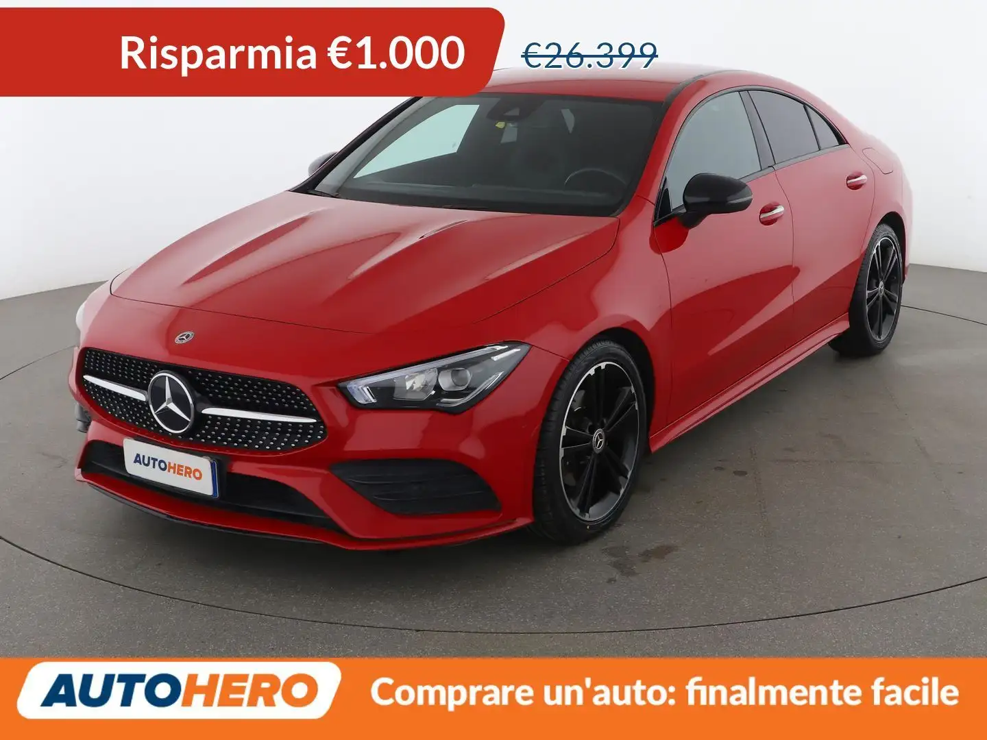 Mercedes-Benz CLA 180 CLA 180 d Premium Automatic Rouge - 1
