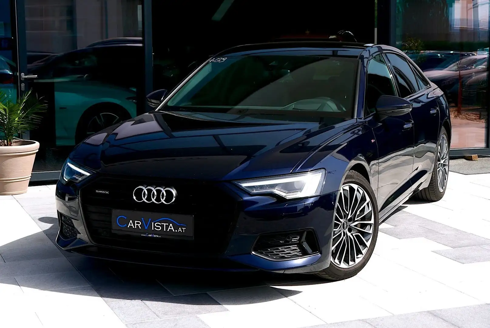 Audi A6 50 TFSI e PHEV quattro S-LINE *Panorama & Matrix Blau - 2