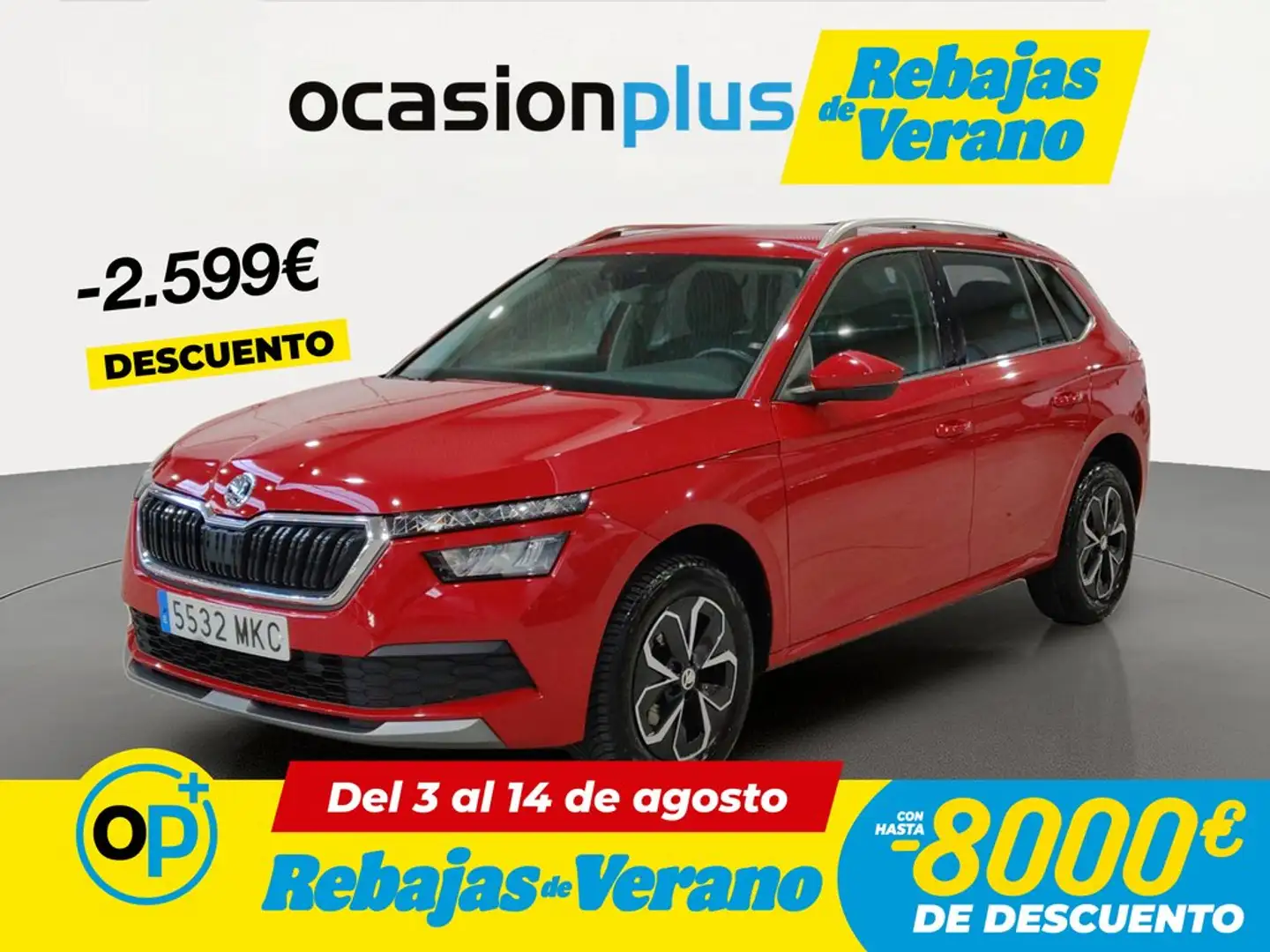 Skoda Kamiq 1.5 TSI Ambition Rojo - 1