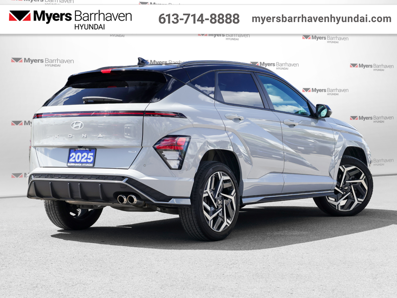 2025 Hyundai Kona N Line Ultimate AWD w/Two-Tone Roof  - $199 B/W — снимка 1