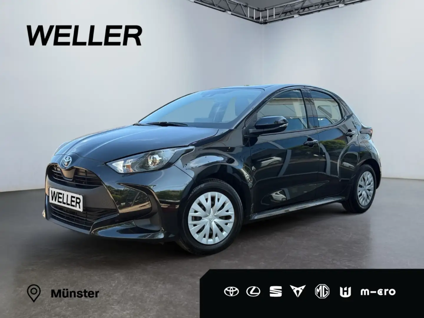 Toyota Yaris 1.0 Comfort *ACC*CAM*CarPlay*Spurhalteass* Schwarz - 1