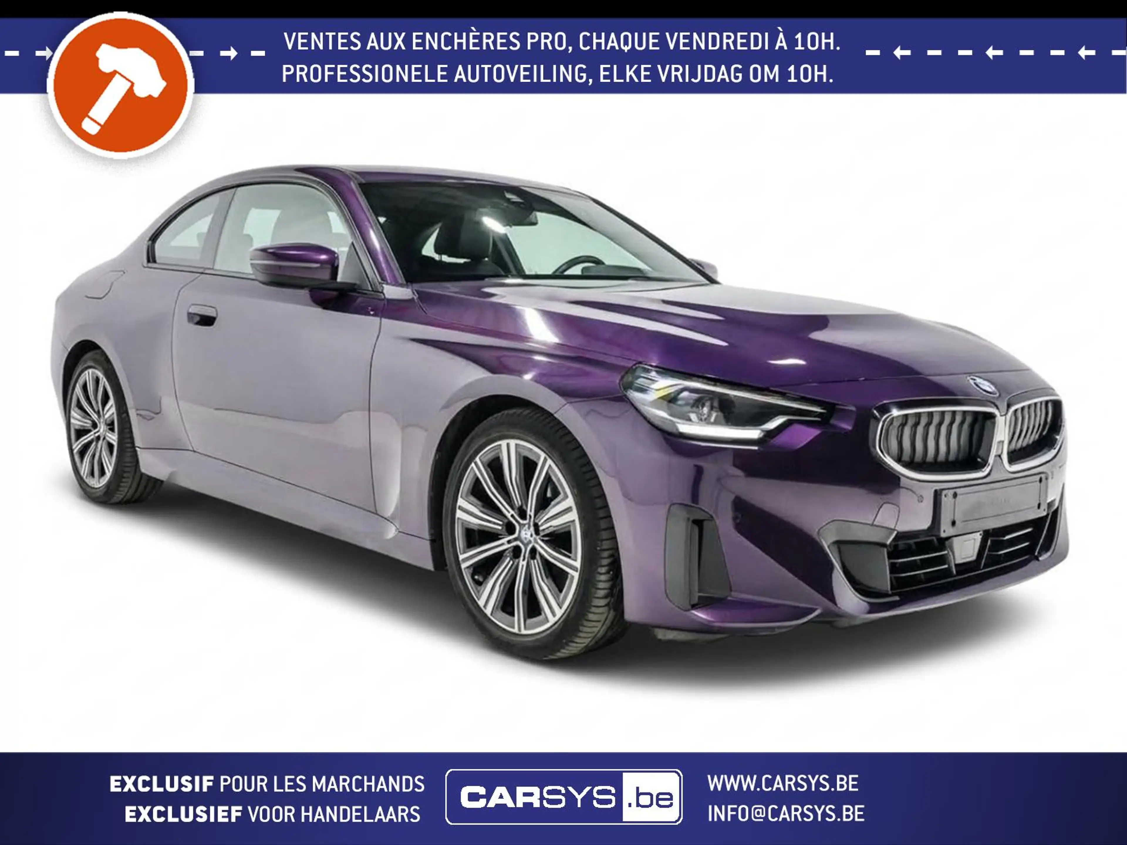 BMW 220 i - BVA 18 - LED - CUIR SPORT - GPS