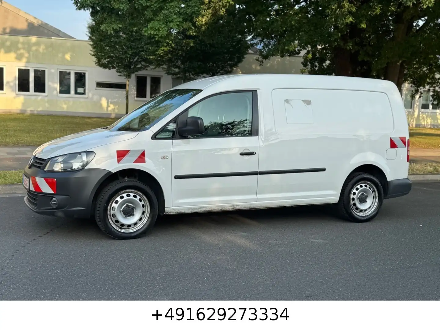 Volkswagen Caddy Kasten/Kombi Maxi Kasten 1 Hand/Klima/AHK Blanco - 2