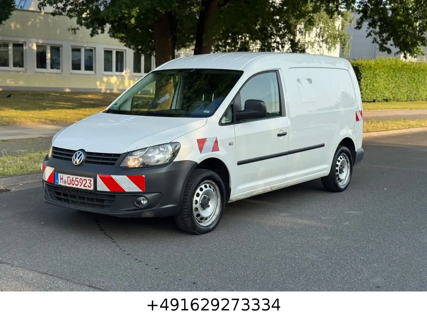 Volkswagen Caddy Kasten/Kombi Maxi Kasten 1 Hand/Klima/AHK Blanco - 1