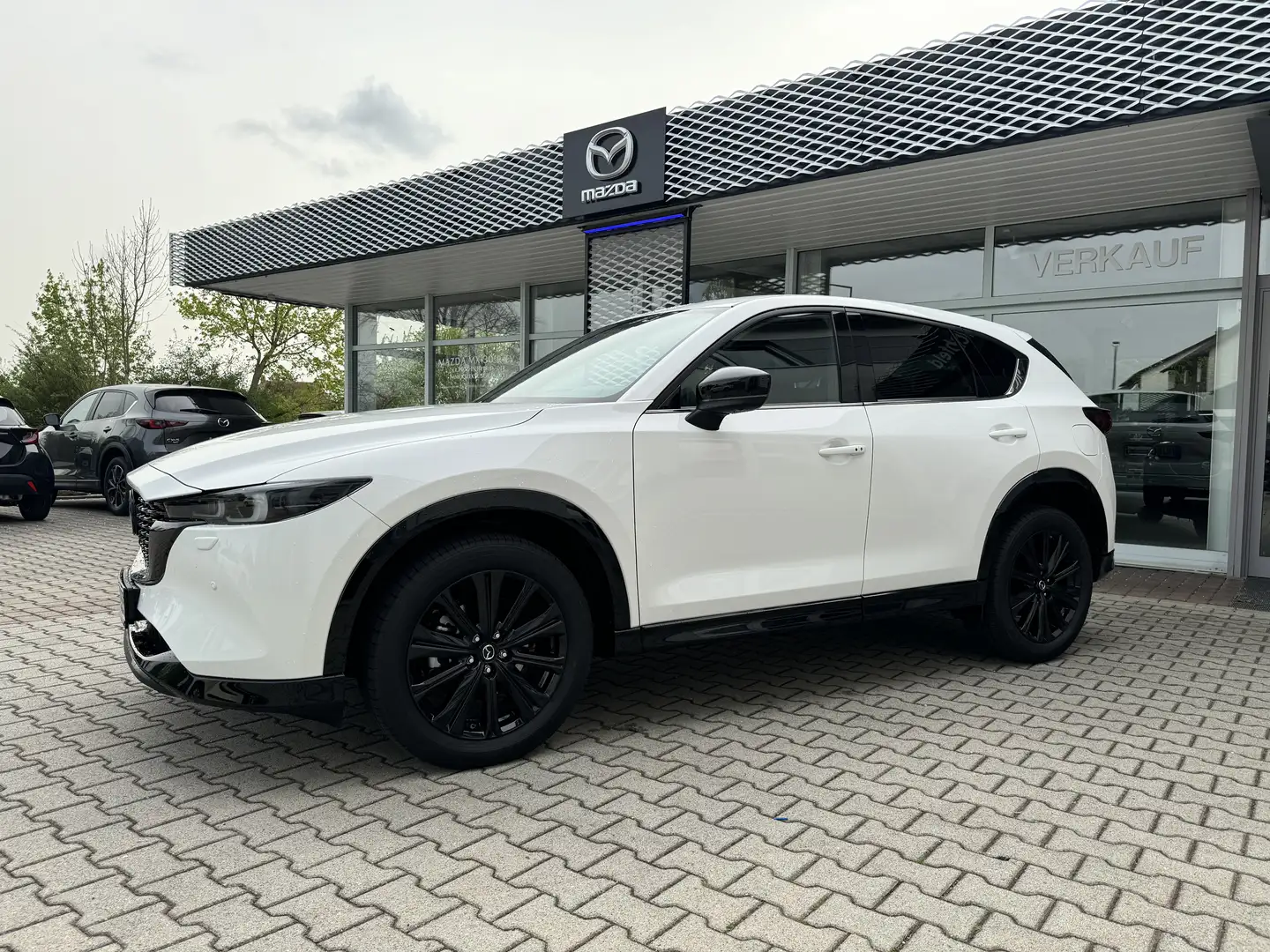 Mazda CX-5 2023 2.2L SKYACTIV D 184ps 6AT AWD HOMURA Weiß - 2